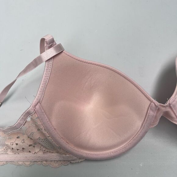 Jessica Simpson Bra Gray Padded Underwire Adjustable Clasp Back 36C - Picture 6 of 6